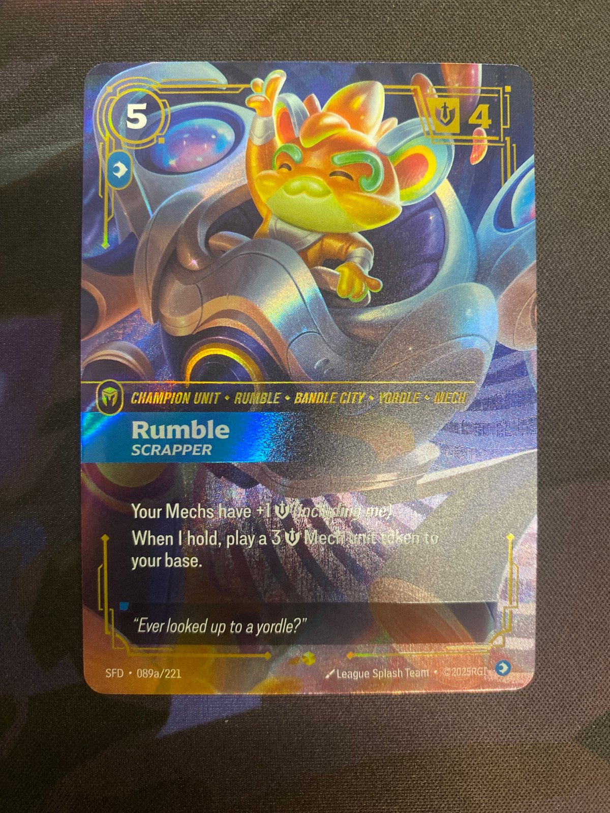 Rumble, Scrapper