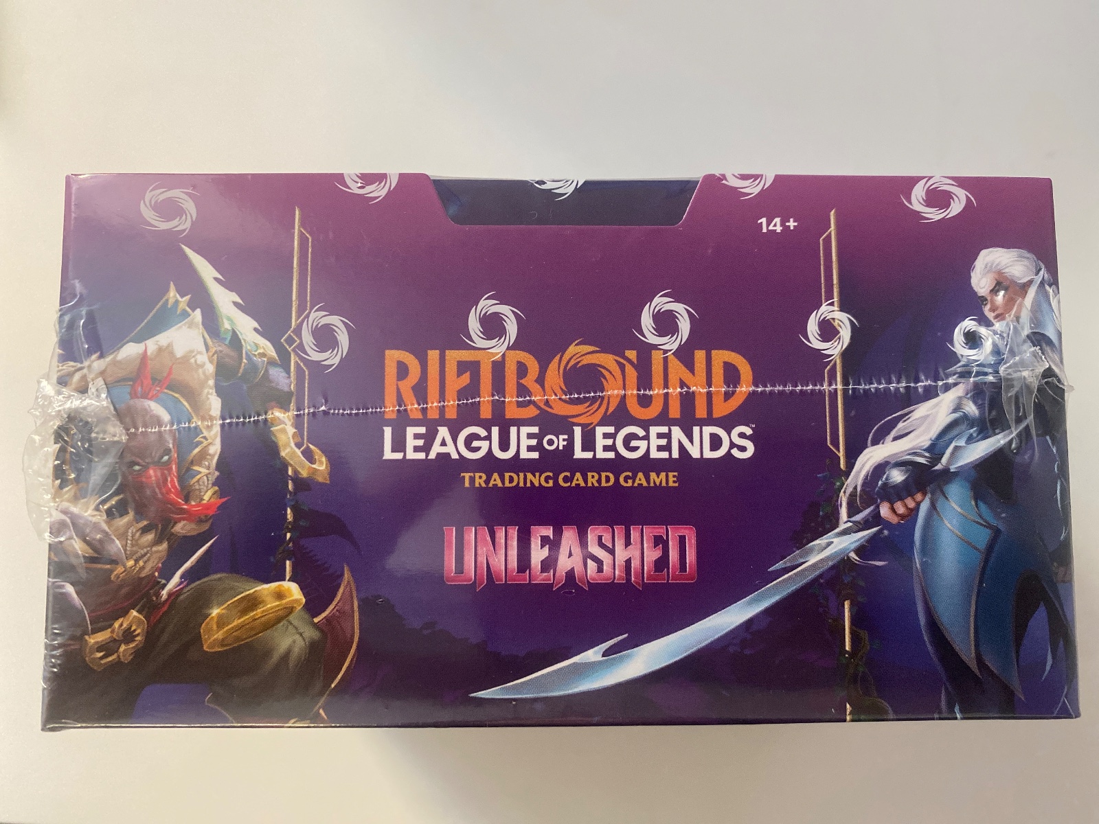 Sealed booster box of Riftbound Unleashed, English print. 2